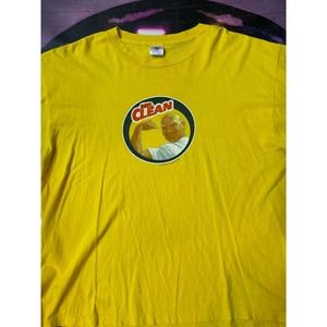 Vintage 1999 Mr.Clean logo shirt size XL Delta tag Used